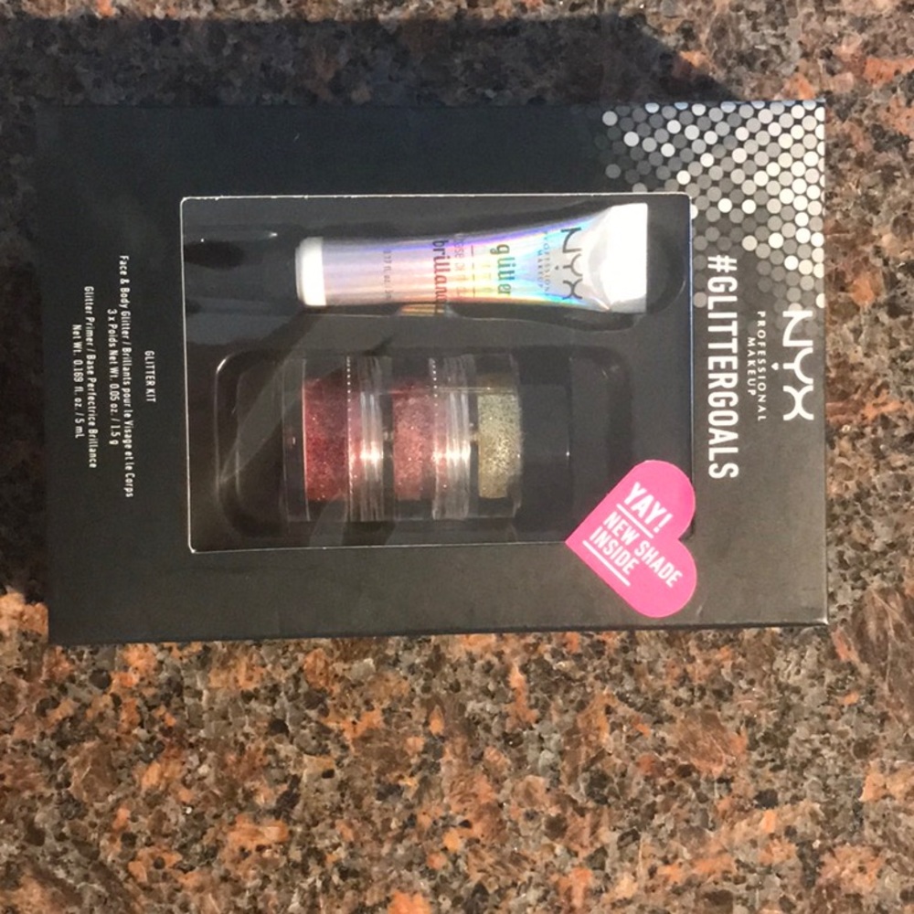 NYX professional makeup #glittergoals kit!